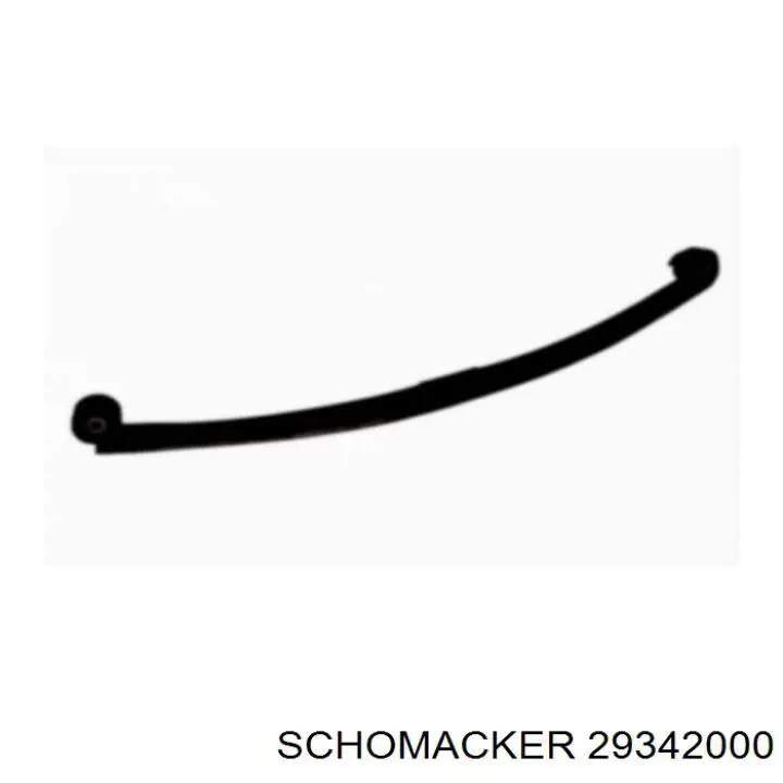 29342000 Schomacker Ballesta de suspensión delantera