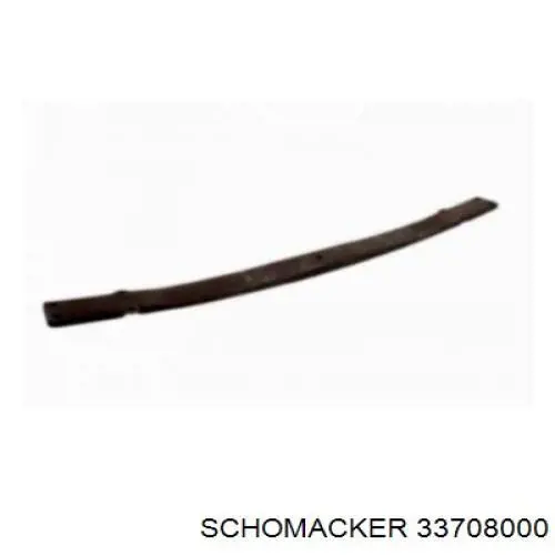 Ballesta de suspensión delantera 33708000 Schomacker