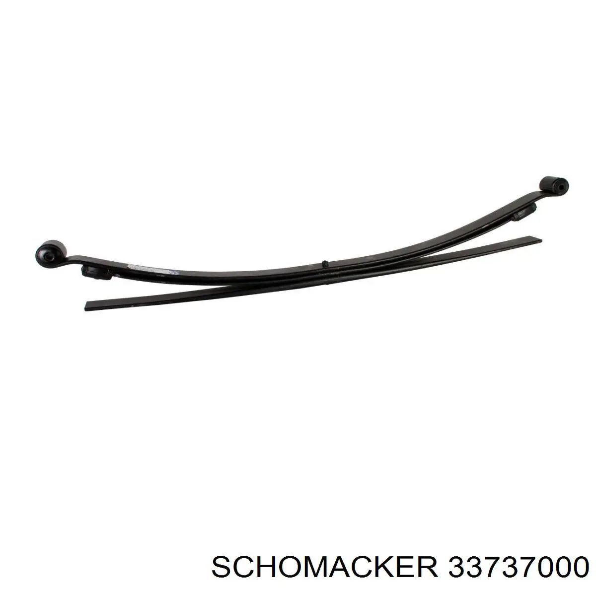 Ballesta de suspensión trasera 33737000 Schomacker