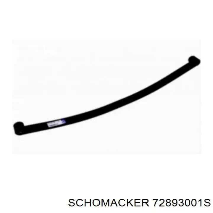 72893001-S Schomacker hoja de ballesta trasera