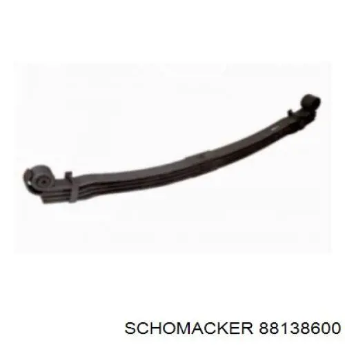 88138600 Schomacker ballesta trasera