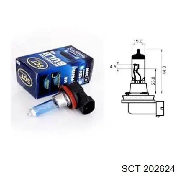 202624 SCT Bombilla de cruce