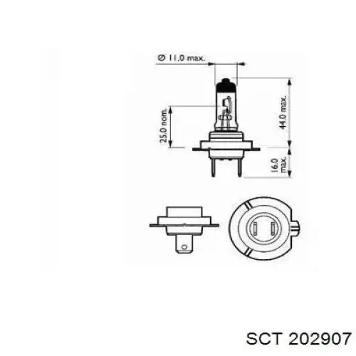 202907 SCT bombilla halógena