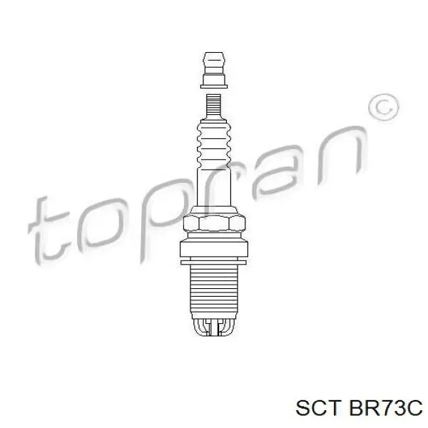 Bujía de encendido SCT BR73C