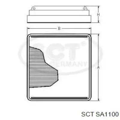 Filtro de cabina SCT SA1100 precio, desde 7,28 EUR