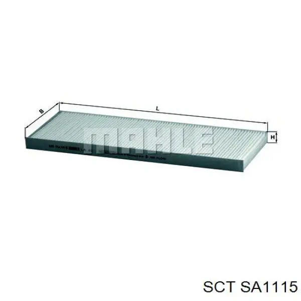 Filtro de polen SCT SA1115