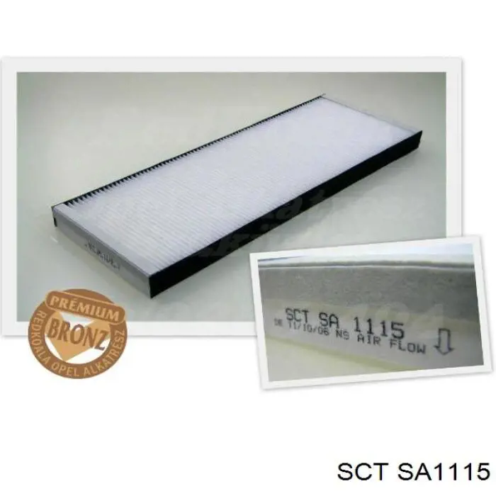 Filtro de habitáculo SA1115 SCT