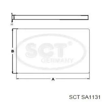 Comprar SA1131 SCT Filtro de aire del habitáculo