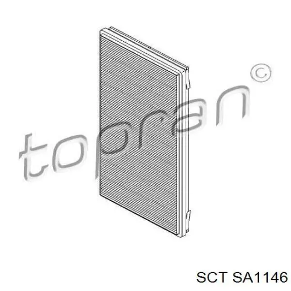 Filtro de polen SCT SA1146