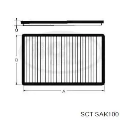 SAK 100 SCT filtro de habitáculo