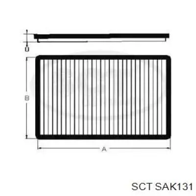 SAK131 SCT filtro de habitáculo