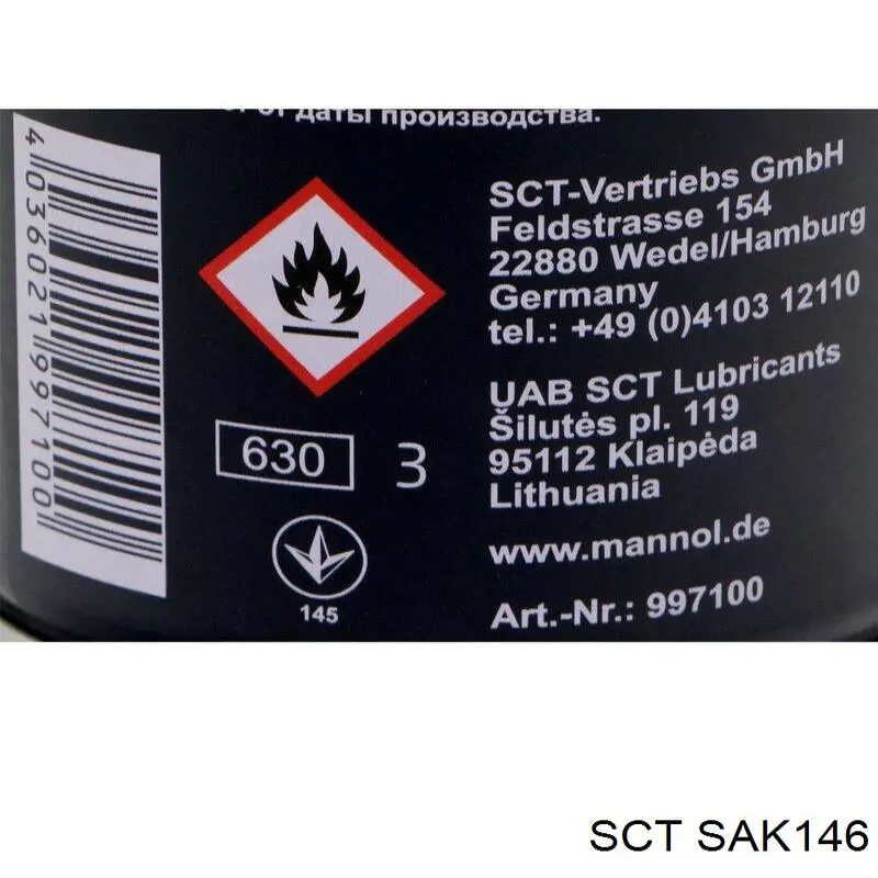 SAK146 SCT Filtro antipolen