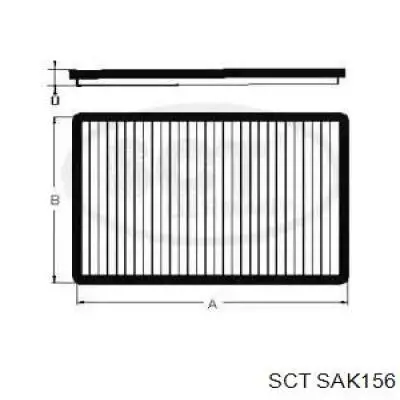 SAK156 SCT filtro habitáculo