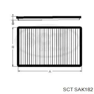 SAK182 SCT filtro habitáculo