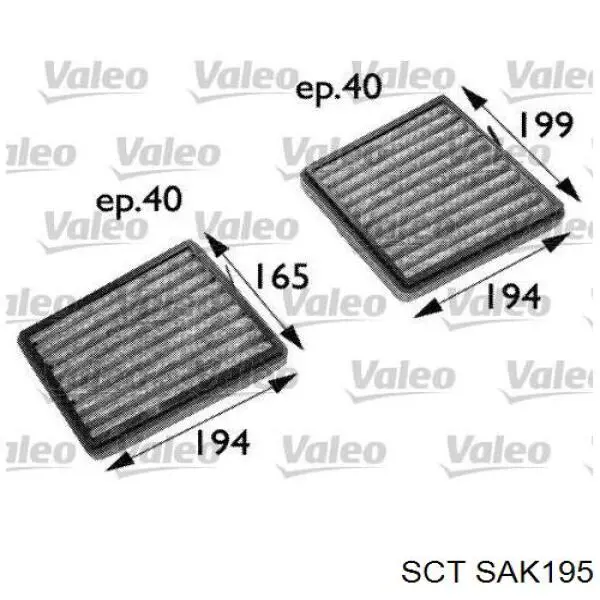 A2038300518 Mercedes Filtro antipolen
