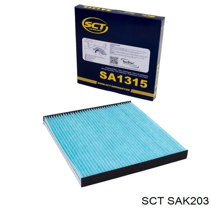 Comprar SAK203 SCT Filtro de aire del habitáculo
