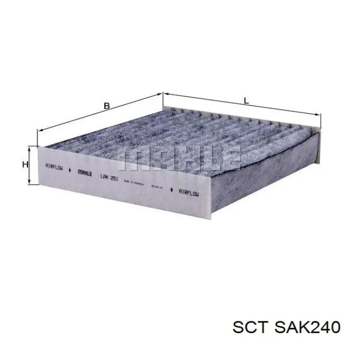 Comprar MR958016 Mitsubishi Filtro de aire del habitáculo