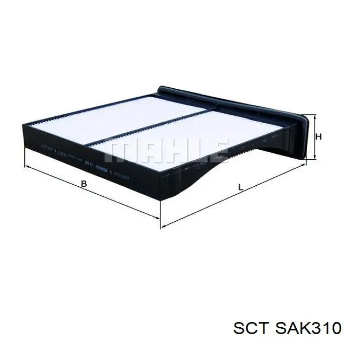 Comprar SAK310 SCT Filtro de aire del habitáculo