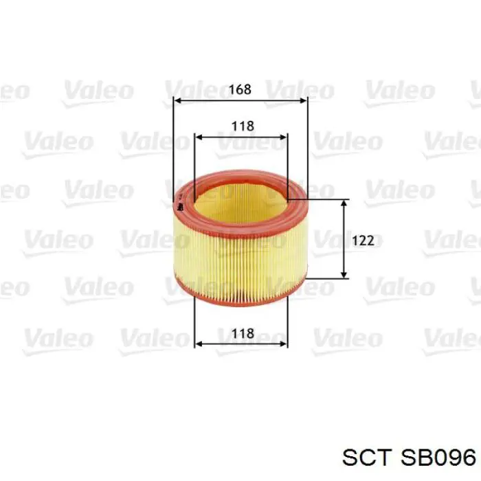 Comprar SB096 SCT Filtro de aire
