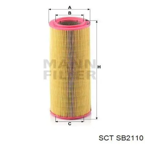 Filtro de aire FA0643 Bremsi