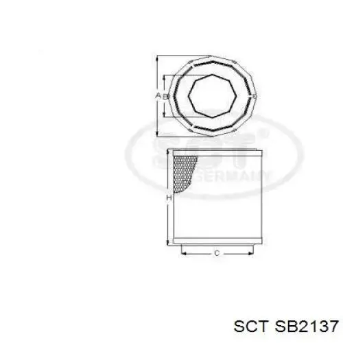 3105-1109013 GAZ filtro de aire