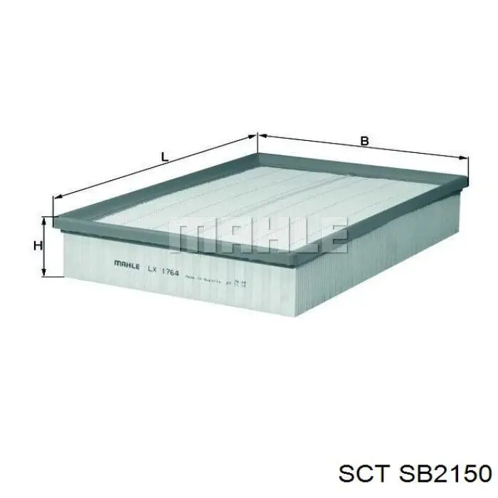 Filtro aire SCT SB2150