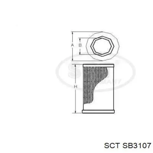 Filtro de aire RD1310 Rider