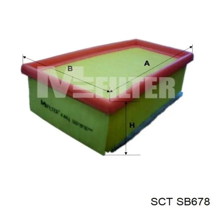 Filtro de aire Renault Clio 2 BB, CB
