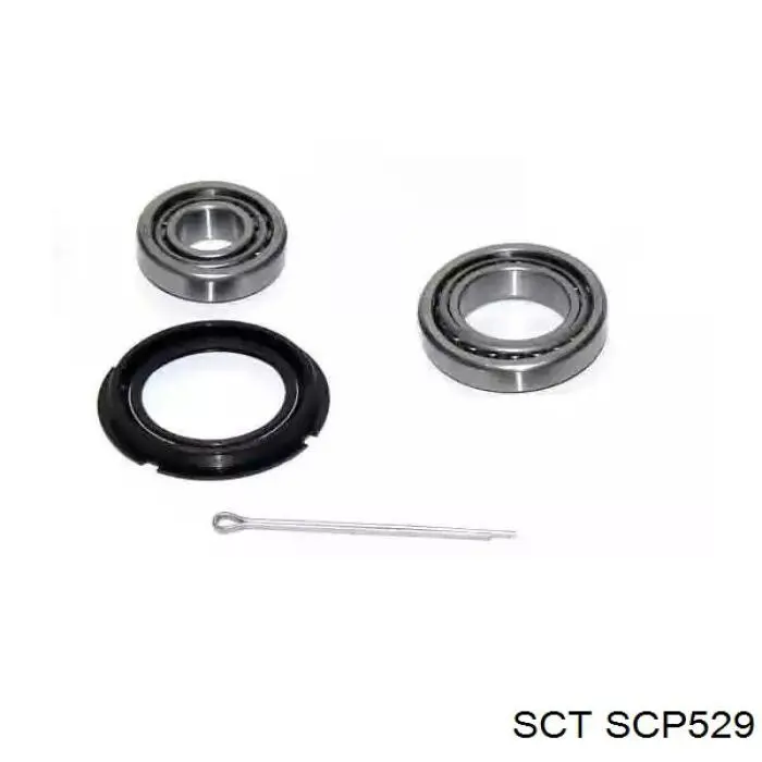 Cojinete de rueda trasero Volkswagen Jetta 2 19E, 1G2, 165, 167