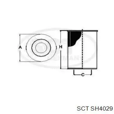 1397764G DAF filtro de aceite