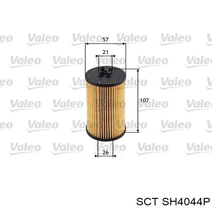 Filtro de aceite Opel Zafira P12