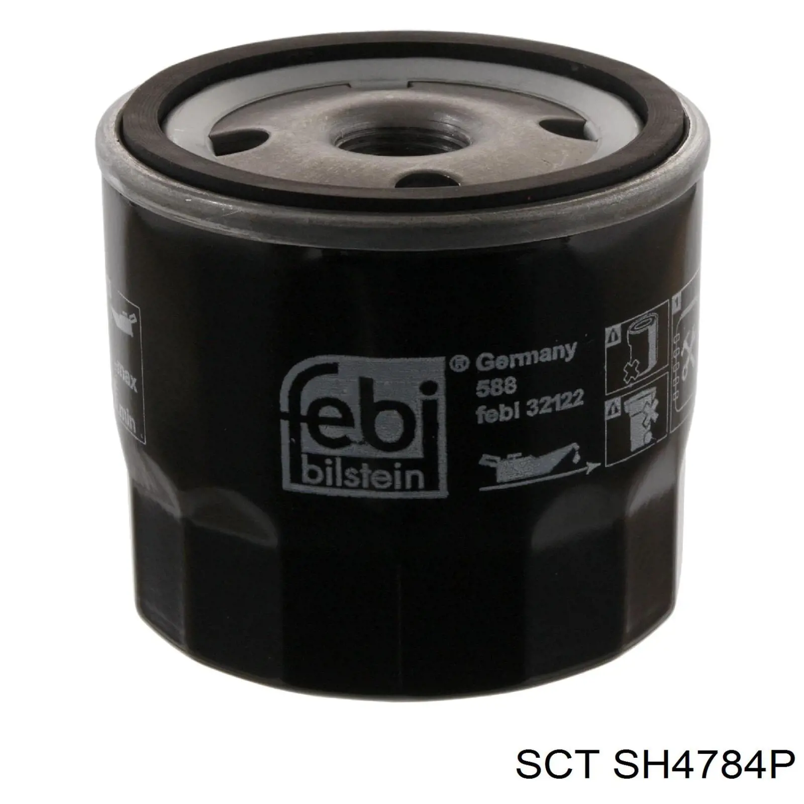 Filtro de aceite SH4784P SCT