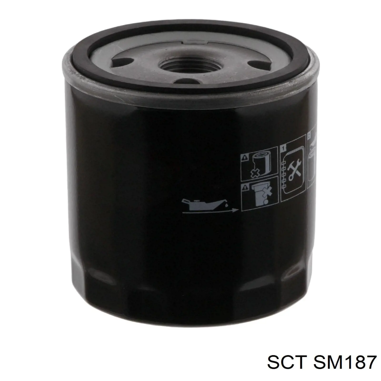 SM187 SCT filtro de aceite