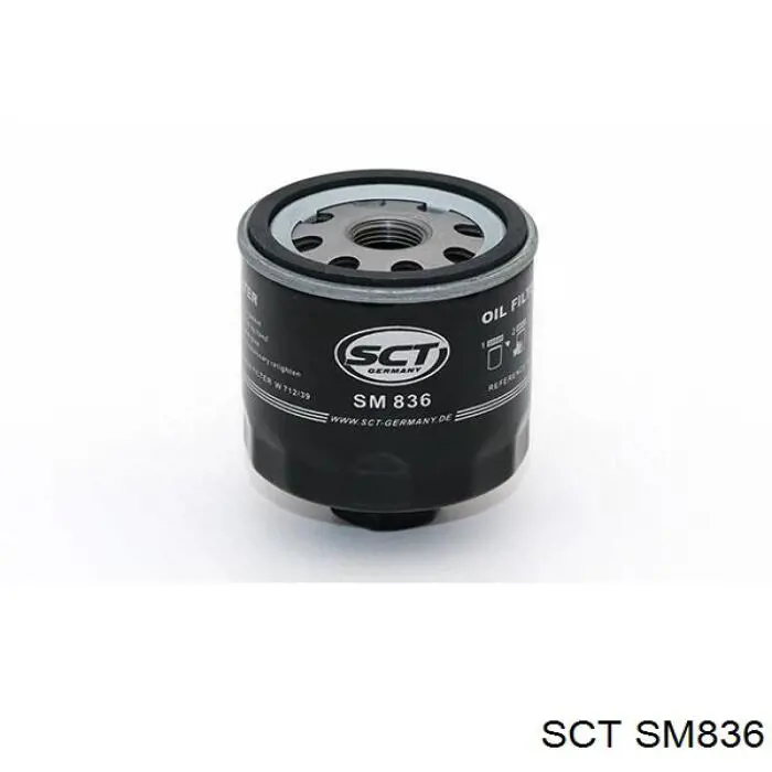 SM836 SCT filtro de aceite