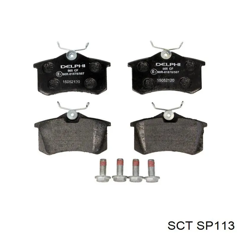 Pastillas traseras de freno SCT SP113 precio, desde 15,27 EUR