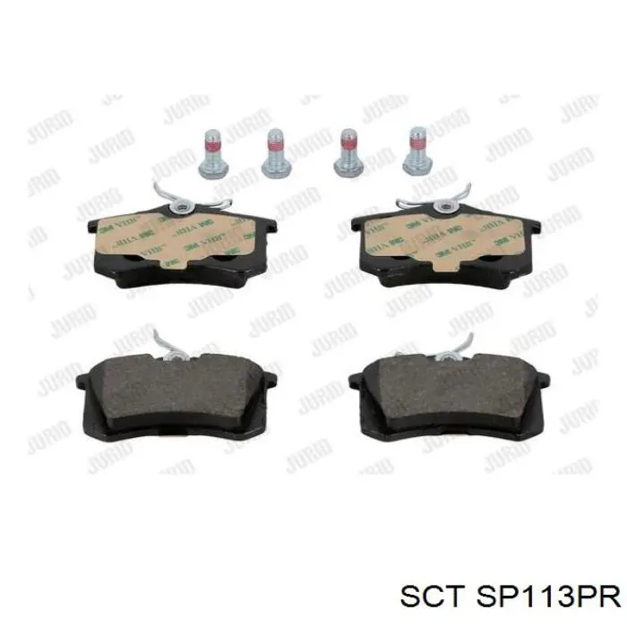 SP113PR SCT pastillas de freno traseras