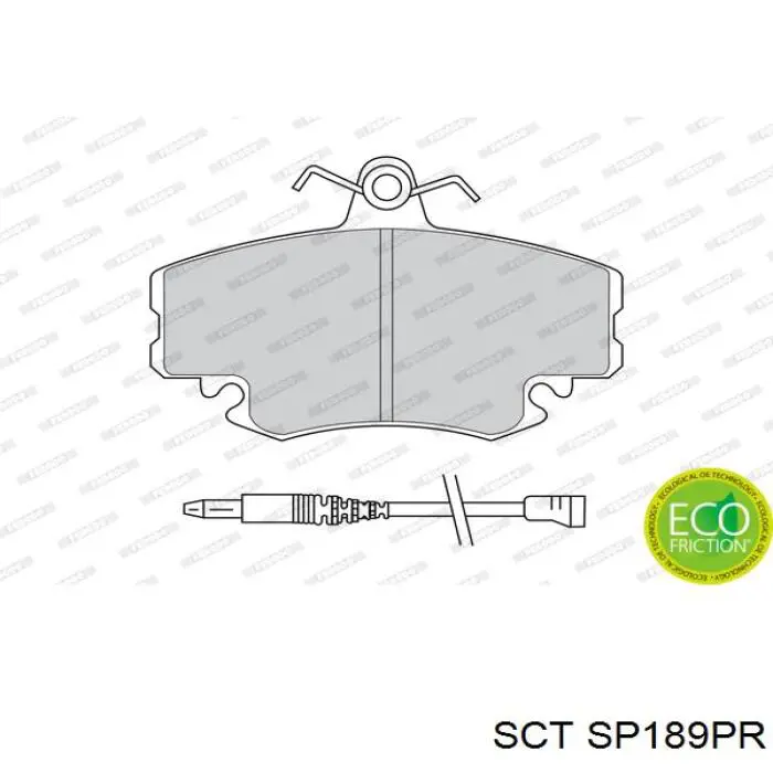Pastillas de freno delanteras Peugeot 205 2 20A, C