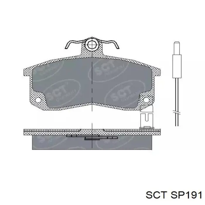 Pastillas de freno delanteras Fiat Tipo 160