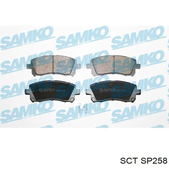 Pastillas de freno delanteras Subaru Legacy 3 BE, BH