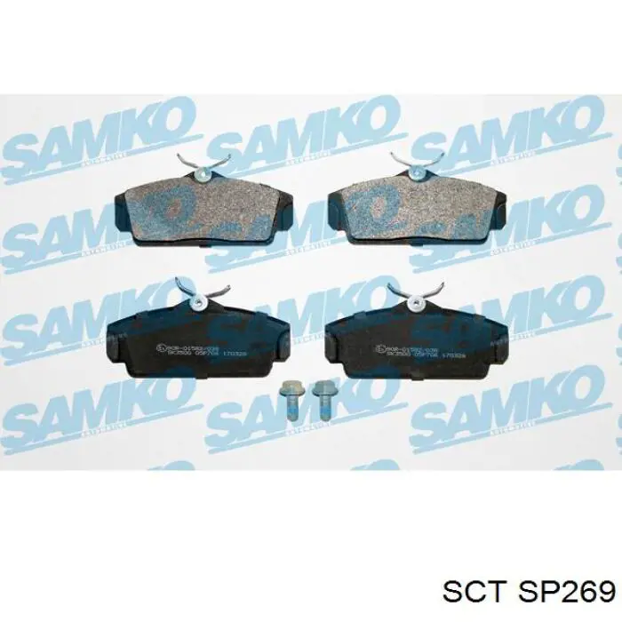 Pastillas de freno delanteras Nissan Primera P11