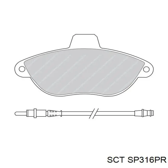 9404251518 Fiat/Alfa/Lancia Pastillas delanteras