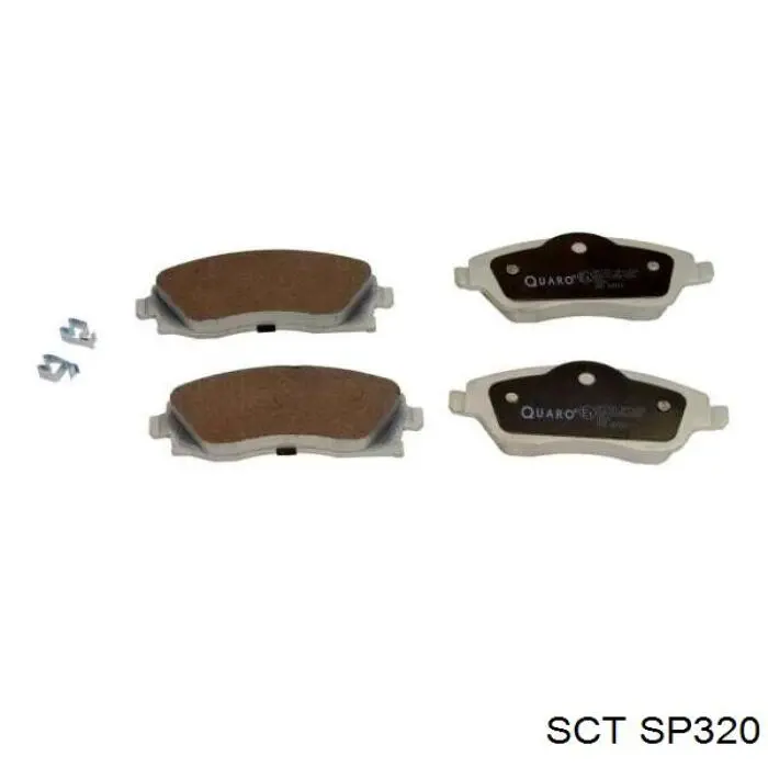 Pastillas de freno delanteras Opel Corsa F08, F68