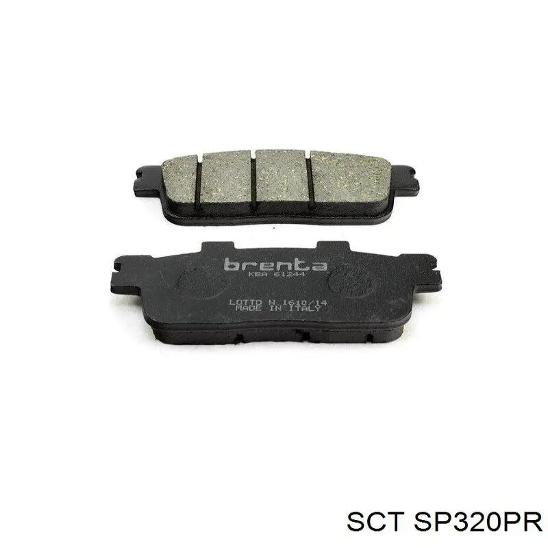 Pastillas de freno delanteras Opel Corsa F08, F68