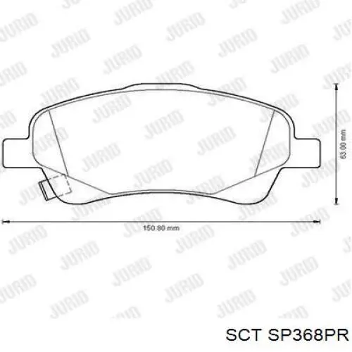 Pastillas de freno delanteras Toyota Corolla R10
