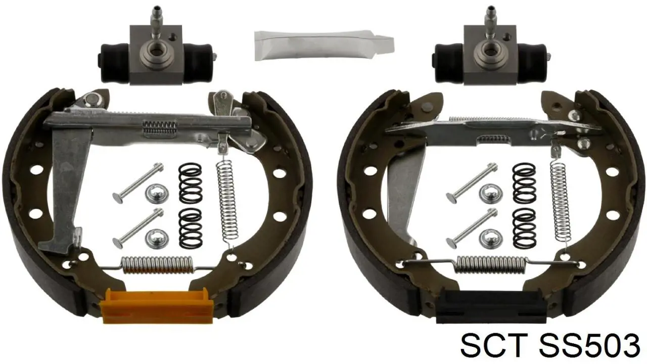 SS 503 SCT zapatas de frenos de tambor traseras