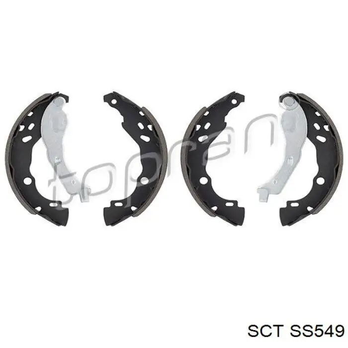 1622818780 Peugeot/Citroen Zapatas de freno de tambor traseras