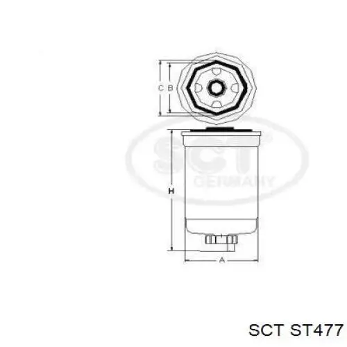 Comprar PS5989 Fram Filtro diesel