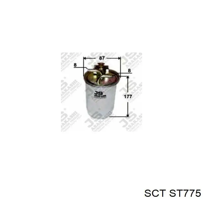 Filtro de gasoil SCT ST775