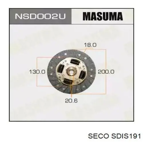 Comprar 3010004U07 Nissan/Infiniti Disco de embrague