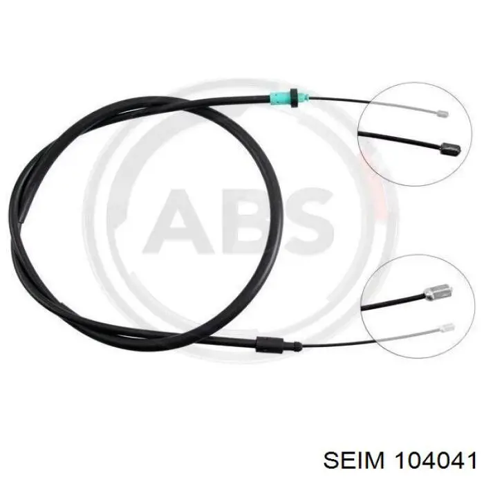 104041 Seim cable de freno de mano trasero derecho